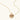 Elegant spherical pendant necklace and earrings set featuring crystal-pavé bottom half in gold or silver finish on white background.