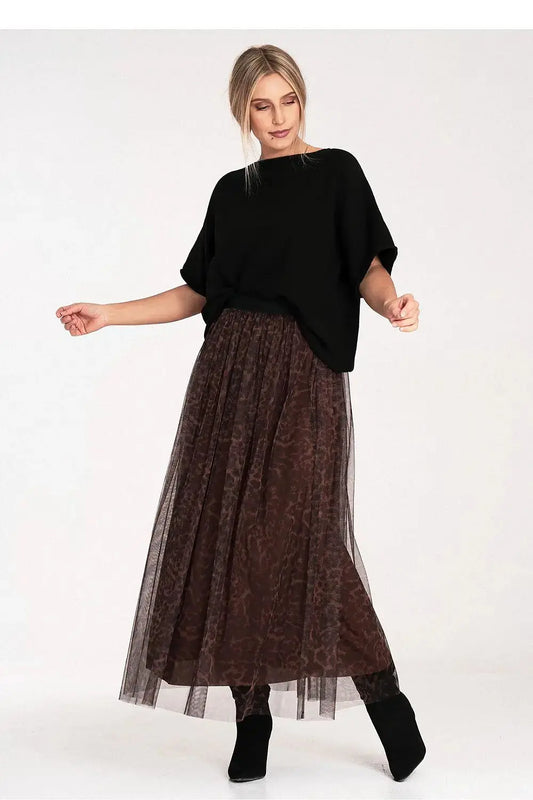 Bat style blouse model 217074 Figl