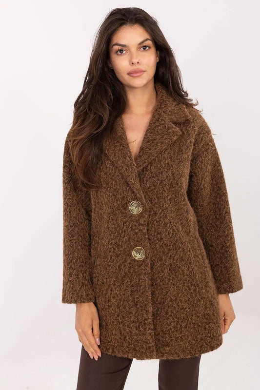 Coat model 217445 Factory Price