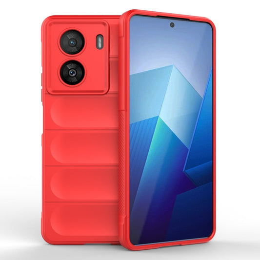 Magic Shield TPU + Flannel Phone Case, For vivo Y27 4G Global