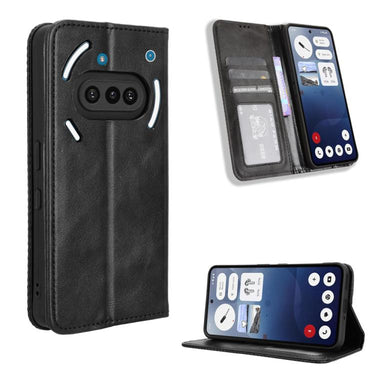 Magnetic Buckle Retro Texture Leather Phone Case, For Nothing Phone 2a, For Nothing Phone 2