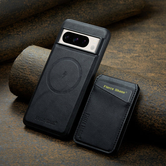 Cowhide Vertical Flip Magnetic Card Holder Phone Case For Google Pixel 8 Pro, For Google Pixel 7a, +