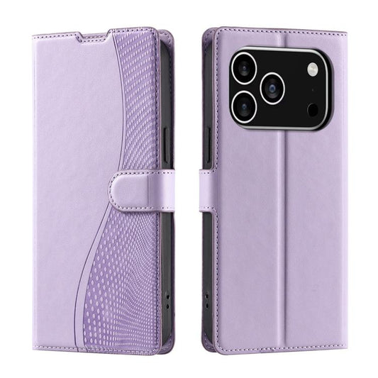 Voltage Ultra-thin Dot Leather Phone Case, For iPhone 18 Pro, For iPhone 18 Pro Max, For iPhone 17e / 16e, For iPhone 17 Pro Max