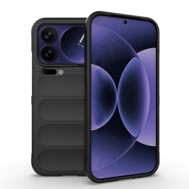 Magic Shield TPU + Flannel Phone Case, For Xiaomi Poco M7 4G 169mm, For Xiaomi 15T Pro 5G Global