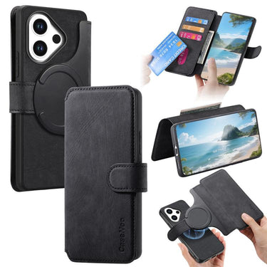 CaseNeo MagSafe RFID Anti-theft Retro Leather Phone Case, For vivo V60 5G, For vivo S30 Pro mini, For vivo S30, For vivo V50 Lite 4G / 5G