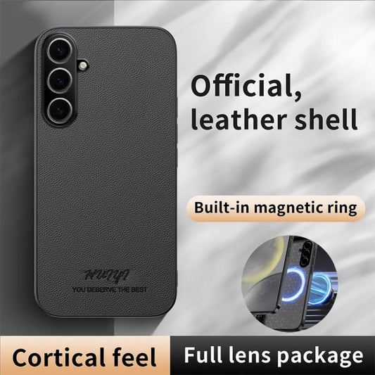HUIYI Leather Magnetic Phone Case, For Samsung Galaxy S24 FE 5G, For Samsung Galaxy S20 FE