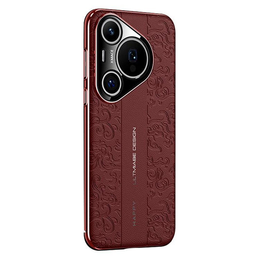 Cloud Dragon Pattern Plain Leather PC Phone Case, For Huawei Mate 60 RS Ultimate, For Huawei Mate 60, For Huawei Mate 60 Pro, For Huawei P60 Pro, For Huawei Mate 50 RS Porsche Design, For Huawei Mate 50 Pro