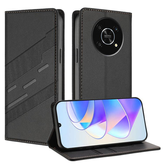 Embossed Multi-functional Wallet Retro Leather Phone Case, For Honor 60 SE, For Honor 60 Pro, For Honor 60