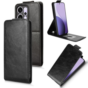 Magnetic Vertical Flip Leather Phone Case with Buckle, For OPPO Reno16 F 5G / Reno16 FS 5G