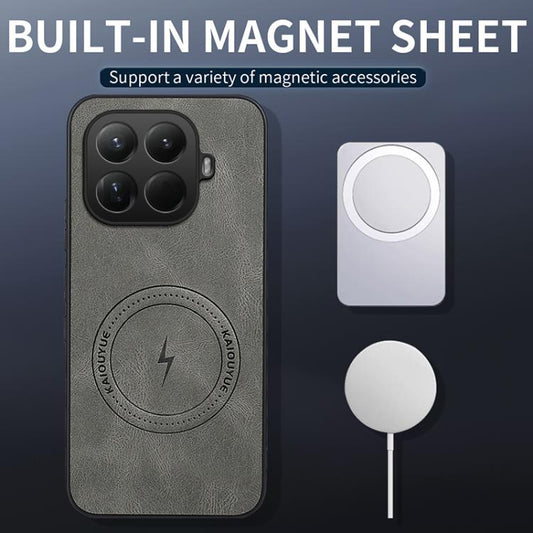 WANLONFENG SD Series Nappa Texture Magnetic Phone Case, For Xiaomi 15T Pro 5G, For Xiaomi 15T 5G