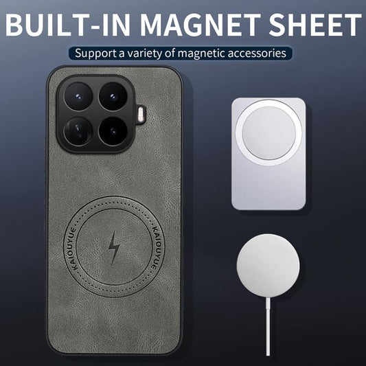 WANLONFENG Nappa Texture Magnetic Phone Case with 2pcs Screen Films, For Xiaomi 17T Pro 5G, For Xiaomi 17T 5G, For Xiaomi 17 Ultra, For Xiaomi 17 Pro Max, For Xiaomi 17 Pro, For Xiaomi 17