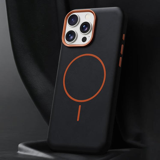 Elephant Leather Full Coverage Magnetic Microfiber Leather PC Phone Case, For iPhone 14 Pro, For iPhone 14 Pro Max, For iPhone 13 Pro Max