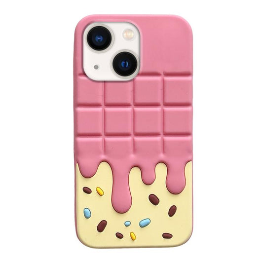 Candy Chocolate Silicone Phone Case, For iPhone 14, For iPhone 14 Pro, For iPhone 14 Pro Max, For iPhone 13 Pro Max, For iPhone 13 Pro, For iPhone 13, For iPhone 12 Pro Max