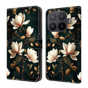 Crystal-Like Painted Vegan Leather Phone Case, For Xiaomi 17T 5G