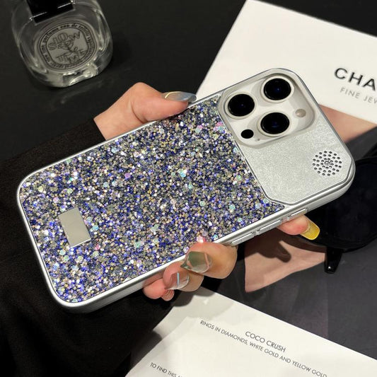 Starry Sequin Diamond PC Phone Case, For iPhone 14 Pro, For iPhone 14 Pro Max