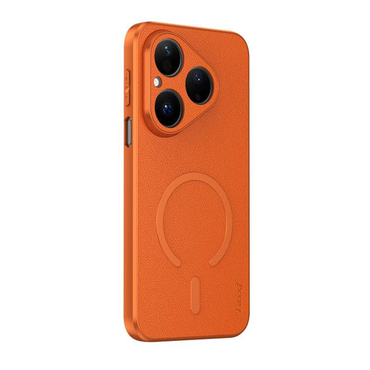 Goatskin Vegan Leather Magnetic Phone Case, For Huawei Pura 80 5G, For Huawei Nova 14, For Huawei Enjoy 70X, For Huawei Pura 70 Pro, For Huawei Pura 70
