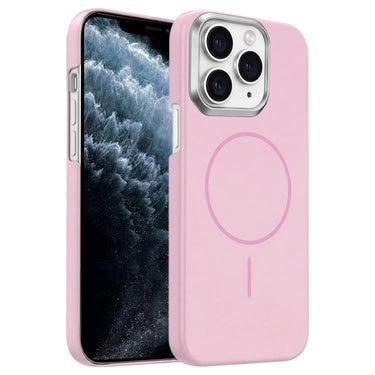 Gold Armor PC Thin Circle MagSafe Shockproof Phone Case, For iPhone 11 Pro Max, For iPhone 11