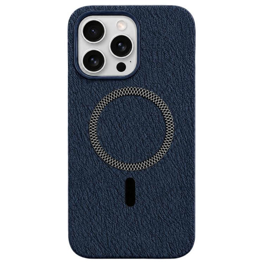 Acrylic Hybrid TPU Rhombus Texture Magnetic Phone Case, For iPhone 14 Pro Max