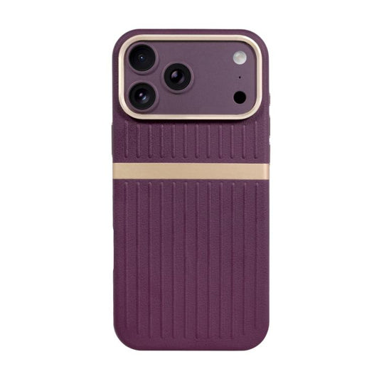 Luggage-Style Spliced PU Magnetic Phone Case, For iPhone 18 Pro / 17 Pro, For iPhone 18 Pro Max / 17 Pro Max