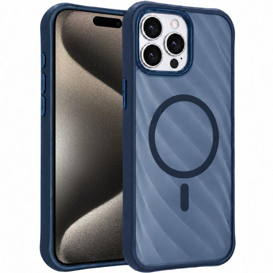 Colorful Skin-Feel Semi-Transparent Frosted Magnetic Phone Case, For iPhone 15 Pro, For iPhone 15, For iPhone 14