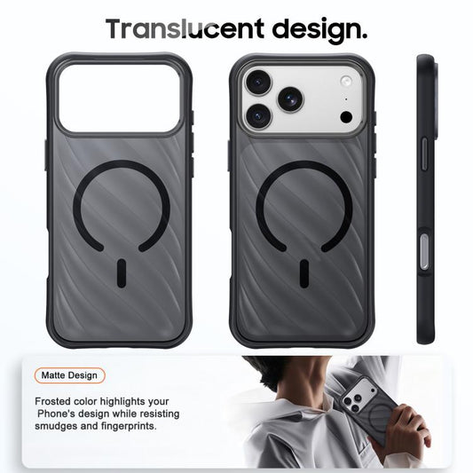 Colorful Skin-Feel Semi-Transparent Frosted Magnetic Phone Case, For iPhone 14 Pro, For iPhone 14 Pro Max