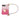 Gradient Skin Feel Anti-fingerprint Phone Case with Heart Charm / Wrist Strap, For iPhone Duo