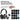AKZ620BT Long Battery Life Wireless Bluetooth Over-Ear Headphones with Detachable Touch LCD