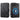 AutSpace A15 Retro Magnetic Clasp Vegan Leather Phone Case, For iPhone Duo