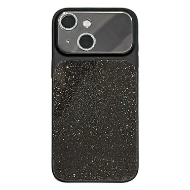 Electroplated Glitter Mirror Large Windows Phone Case, For iPhone 15