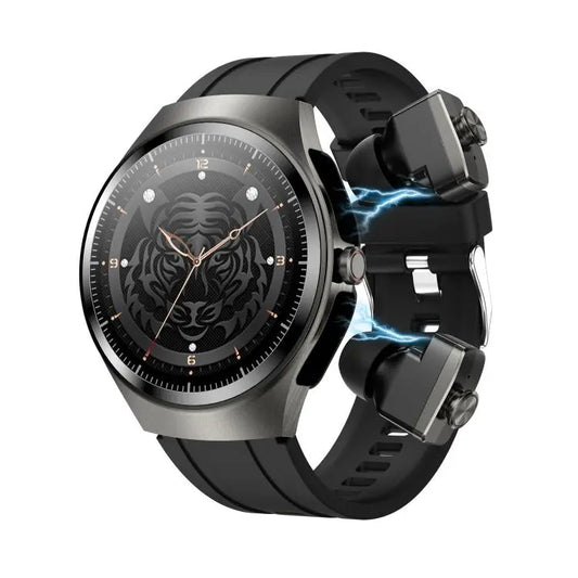F39 1.43 inch AMOLED Screen 2 in 1 Bluetooth Earphone Smart Watch, Support Bluetooth Call / NFC