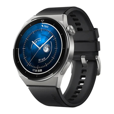 HUAWEI WATCH GT 3 Pro Titanium Smart Watch 46mm Genuine Leather Wristband, 1.43 inch AMOLED Screen, Support ECG / GPS / 14-days Battery Life, 46mm Rubber Wristband, 46mm Genuine Leather Wristband - UTrano