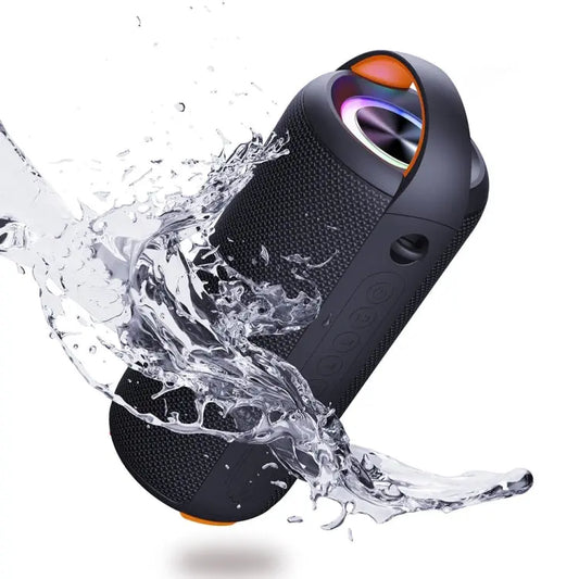 HY01 20W Outdoor Waterproof Stereo Sound Bluetooth Speaker, Black, Red, Green Utrano