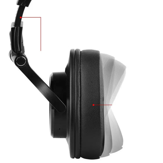 Head-mounted wireless bluetooth monitor headset Utrano