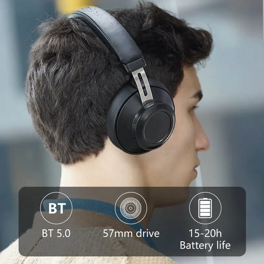 Headset Wireless Music Stereo Bluetooth Headset - ExperiencMusic