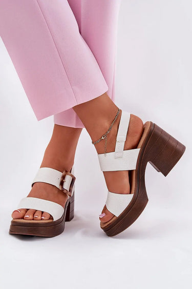 Heel sandals model 213008 Step in style