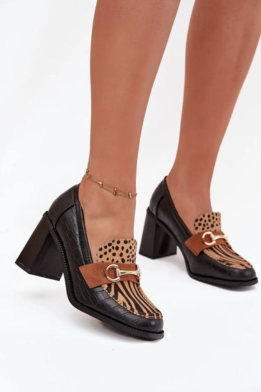 Heeled low shoes model 217843 Step in style