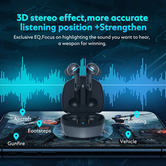 In Ear Bluetooth Headset For Wireless Video Games Utrano