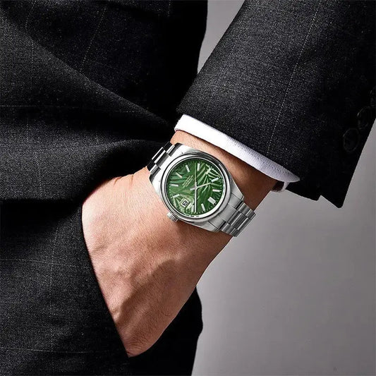 Jinggang Calendar Men's Mechanical Wrist Watch Utrano