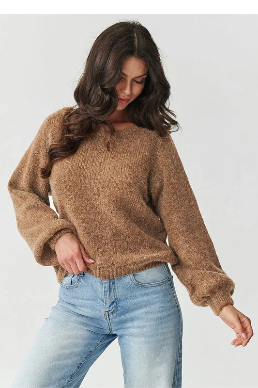 Jumper model 217385 Makadamia