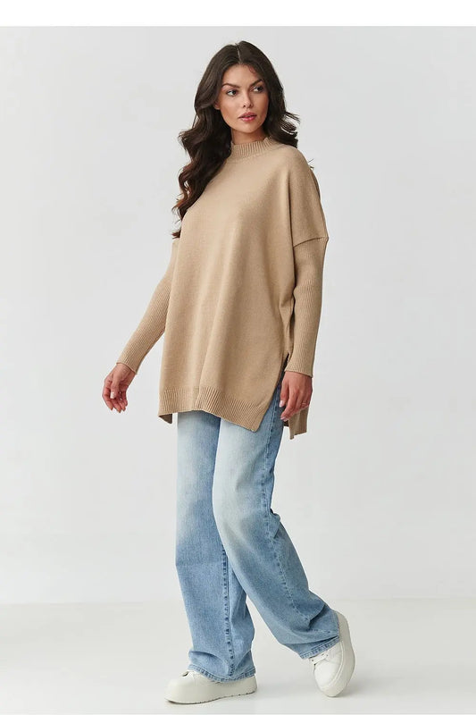 Jumper model 217400 Makadamia