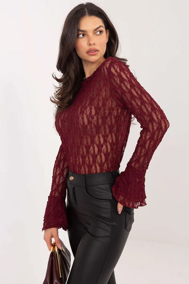Lace blouse model 222449 Italy Moda
