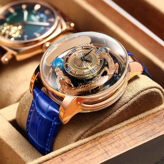 Men's Fashion Tourbillon Good Luck Comes Watch Utrano