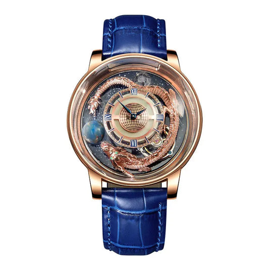 Men's Fashion Tourbillon Good Luck Comes Watch Utrano