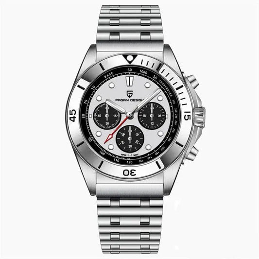Men's Quartz Chronograph Watch Stainless Steel - UTrano