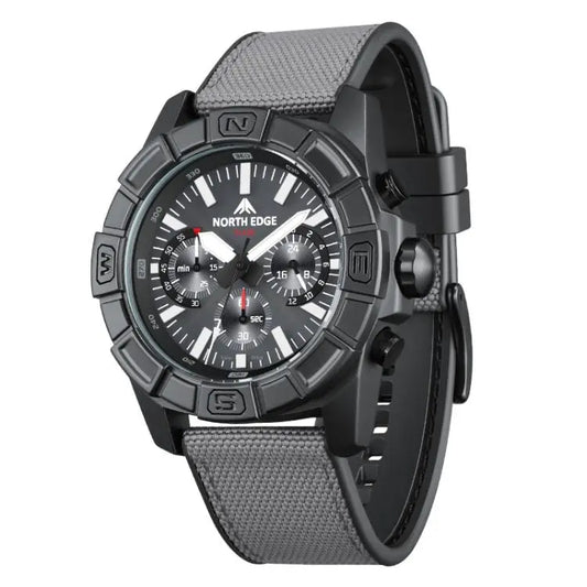 NORTH EDGE BLAZE Outdoor Waterproof Men Solar Charging Smart Sports Watch