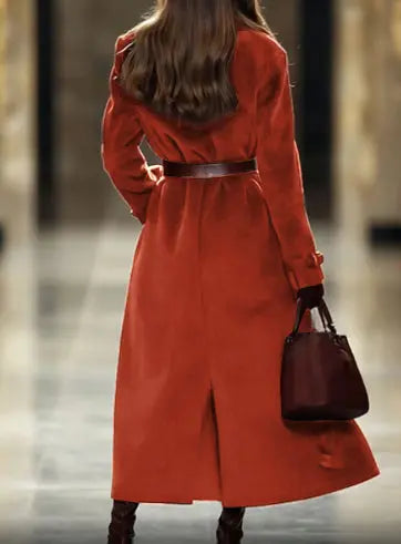 New FallWinter Solid-Color Outerwear For Women From Europe And The US