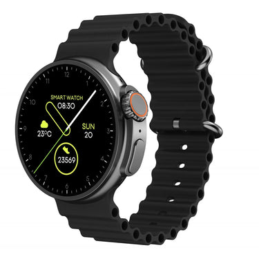 New K9 pro Smart Watch 1.39 Round Screen Encoder True Screw Clip Wireless Charging NFC Offline And Payment Function Utrano
