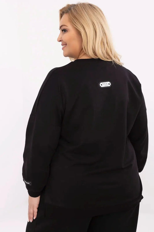 Plus size sweatshirt model 211730 Relevance