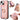 Retro Magsafe Cross Leather Ring Holder Card Bag Phone Case, For iPhone 15, For iPhone 14 Plus, For iPhone 14 For iPhone 15 / Pink