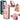 Retro Magsafe Cross Leather Ring Holder Card Bag Phone Case, For iPhone 17, For iPhone Air, For iPhone 16 Pro Max For iPhone 17 / Pink